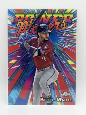 2025 Topps Chrome - Power Players Ketel Marte #PP-4