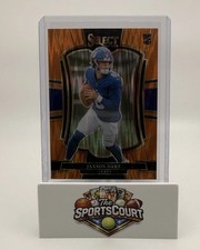 Panini Select 2025 Jaxson Dart Premier Level Orange Shock Prizm RC #193 /399