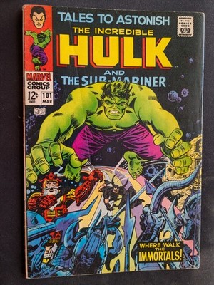 Marvel Tales to Astonish Vol. 1 # 101 Regular Cover Mar '68 (FN)