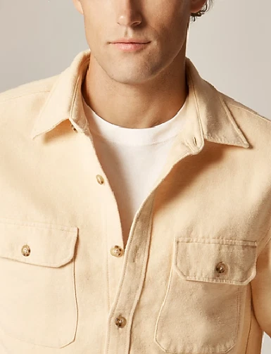 SALE! Jcrew Heavyweight chamois workshirt in Japanese cotton, 100% AUTHENTIC,New - Image 4 of 4