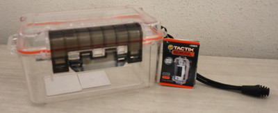 Tactix #320074 Clear Waterproof Case (D) (Camping, Kayaking, Fishing, Boating)