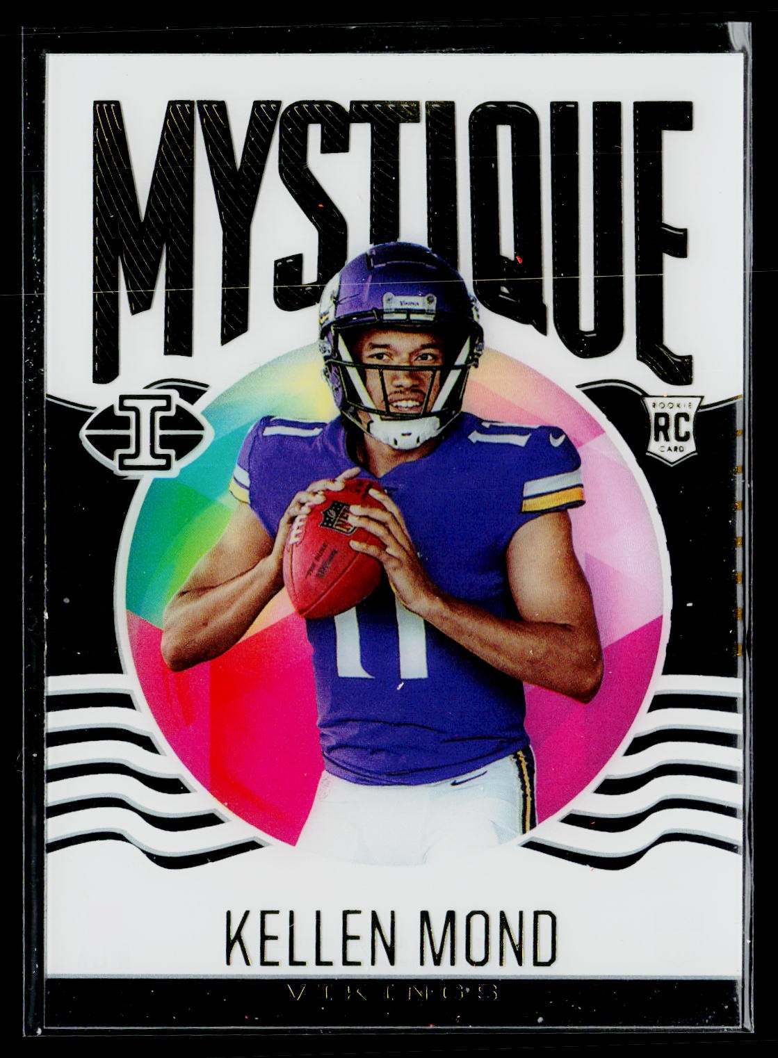 2021 Panini Illusions Mystique Kellen Mond #MY-19 Minnesota Vikings