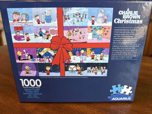 Puzzle 1000 pièces Aquarius Charlie Brown