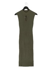 Guess Bodycon Midi Dress L in Green RRP £125