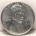 USA, 1943-P Lincoln Cent, UNC, NR, 5-22