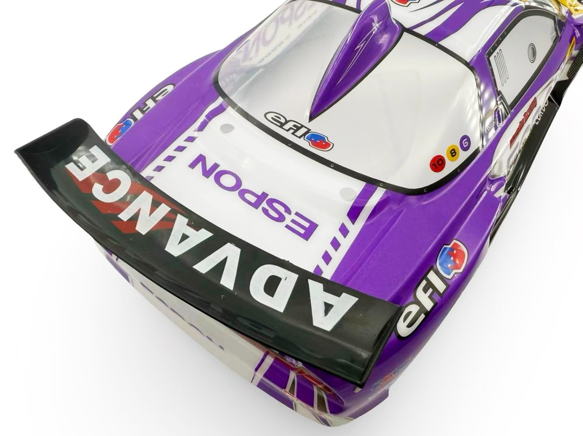 1:10 RC On Road PER CUT Car PVC Body Shell 1/10 With Spoiler kit