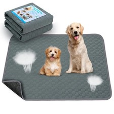 1 Pack Extra Large Washable Dog Pee Pad 72x72 Waterproof Reusable Training Mat