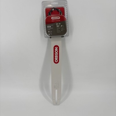 Oregon 16'' Chainsaw Bar and Chain Combo, 3/8'' Pitch, .050'' Gauge, 56 Drive Link