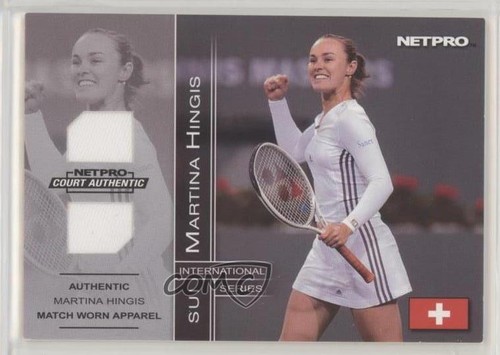 Martina Hingis [Series D] #4D 2003 NetPro International Series Court Authentic card