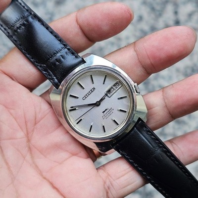 SERVICED) Vintage 1971 Citizen Leopard Super Beat 8 24 Jewels 4