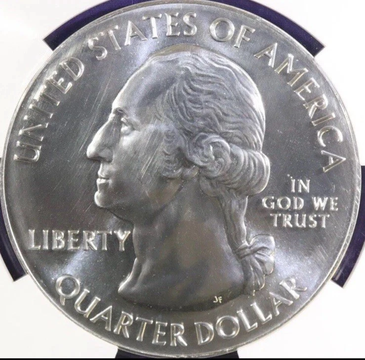 2012 5oz Silver 25c Volcanoes NGC MS69 PL American the Beautiful ATB Coin - Image 4 of 4