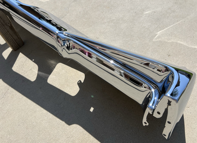 X OLDSMOBILE EIGHTY-EIGHT 88 NEW TRIPLE PLATED CHROME FRONT BUMPER