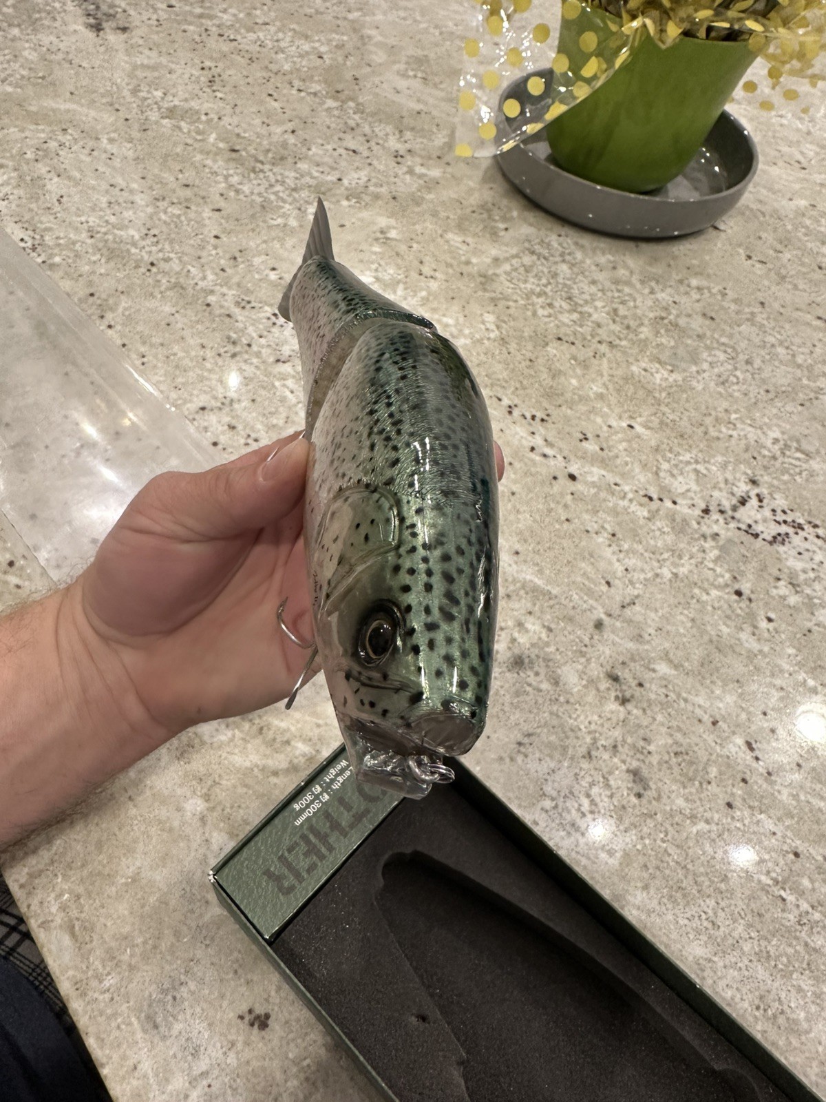 Roman Made Mother—1-of-a-kind U.S. Trout Glide Bait—With Custom Paint - Image 9
