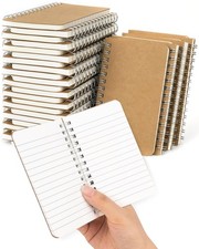Mini Pocket Notebooks 3x5 Bulk, Small Notebooks Spiral Notepads 30 Packs, Mem...