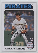 2024 Topps Heritage White Border Alika Williams #128 2g8