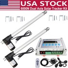 Electronic Controller W/ Wind Sensor DIY 6000N 18" Dual Axis Solar Panel Tracker — photo 1