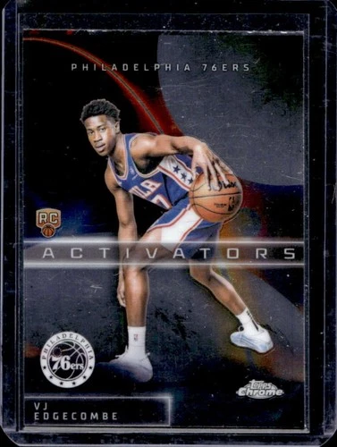 2025 Topps Chrome VJ Edgecombe Base (RAW)