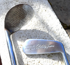 Vintage SPALDING Forged BOBBY JONES Putter & DYNAMITER SW Leather Grips - NICE!