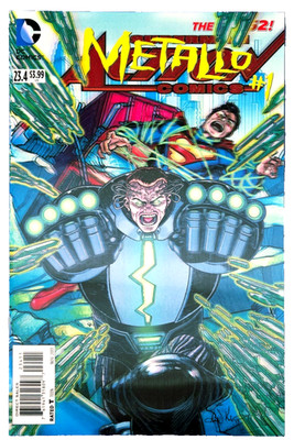 Action Comics: #23.4 Metallo #1 DC Comics The New 52! 3D Cover Nov 2013 B & B