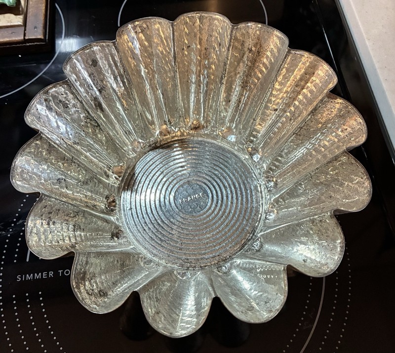 Vintage Brioche Cake Tin Made in France 9" x 3.5"