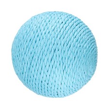 Cat Toy Ball, Sisal Cat Ball Toy  3.9Inch, Sky Blue 