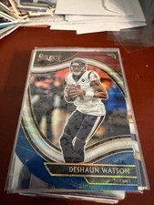 2020 Panini Select #328 Deshaun Watson Red, White, Blue Prizm Die Cut