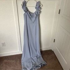XScape Women's 6 Ruffle Full-length Formal Dress NWT.