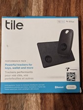 NEW Tile Performance 2-Pack Bluetooth Tracker Pro  Slim Item Locator Finder   