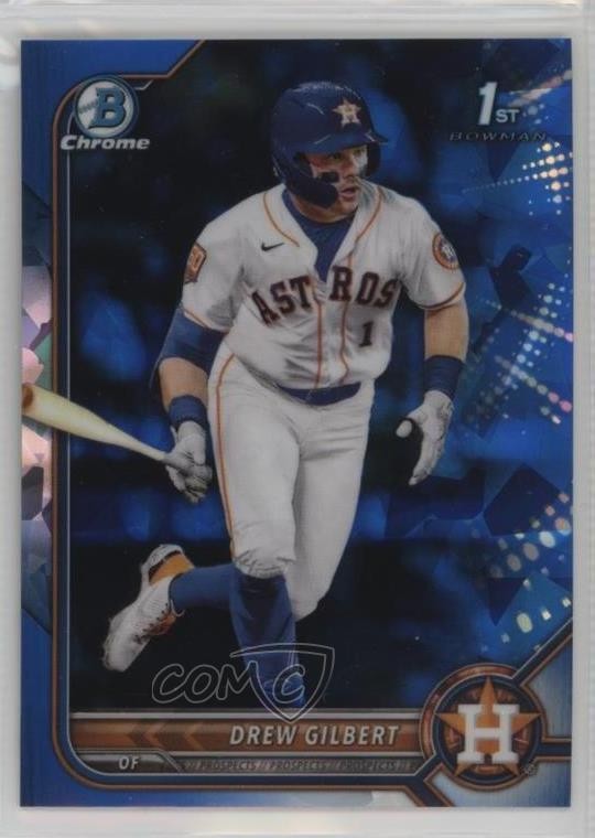 2022 Bowman Chrome Draft Sapphire Edition Drew Gilbert #BDC-152 04xc