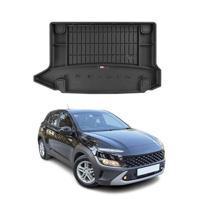 OMAC Premium Cargo Mats Liner for Hyundai Kona 2018-2023 Upper Trunk Heavy Duty