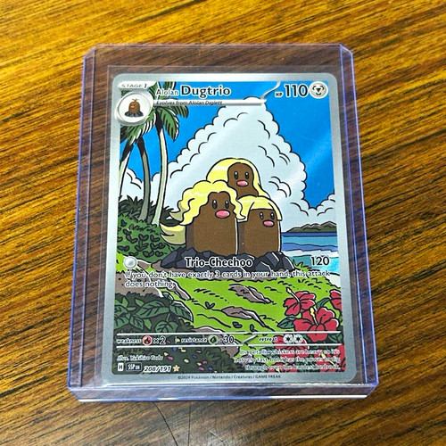 Pokémon TCG Alolan Dugtrio IR 208/191 Surging Sparks EN