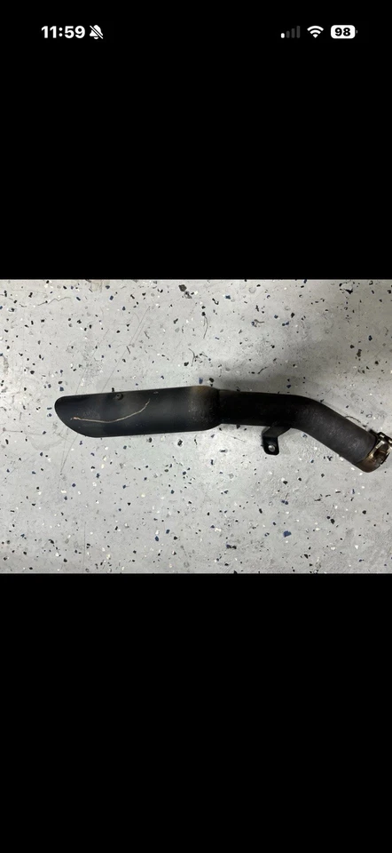 Escape vudú GSXR 600 750 2006-2022 2023 2024 2025 Suzuki Slip On negro corto Foto 3 de 3