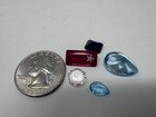 Misc Lot Of Gemstones From Gold Rings — photo 3