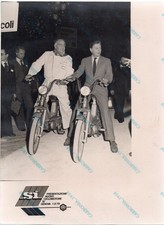 AGNELLI UMBERTO PRESENTAZIONE MOTORINO SI -PIAGGIO -FOTO