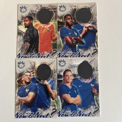 PANINI KARTE FRANKREICH BLAU KOLLEKTIV 2025 NOW AND NEXT LIMITIERT SET mit 4 KARTEN