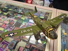 1950s Marx Wind Up Tin UD army Bomber Plane
