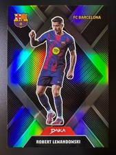 2025 Daka FC Barcelona Team Set Soccer Rhombu Silver 205/299- Robert Lewandowski