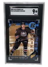 2005-06 Upper Deck UD Power Play Alexander Ovechkin #143 SGC 9 Mint Rookie RC