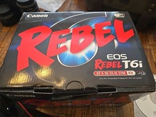 Canon EOS Rebel T6i Digital SLR with EF-S 18-55mm IS STM Lens - Wi-Fi Enabled