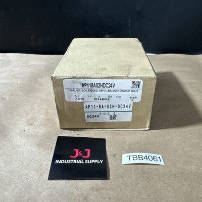 New CKD Solenoid Valve AP11-8A-02H-DC24V Warranty Fast Shipping  