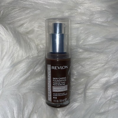 Revlon Illuminance Skin-Caring Liquid Foundation, 613 Honey Java, 1 fl oz