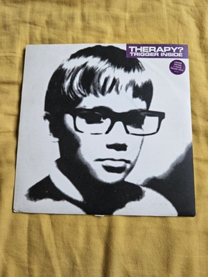 Therapy - Trigger Inside - Ltd Edition UK 7'' Yellow Vinyl Single 