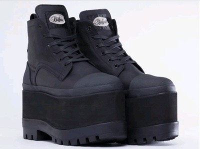 Buffalo x Solestruck Platform Boots Men's Size 9.5/10 US, Size 42 EU (Snug Fit)