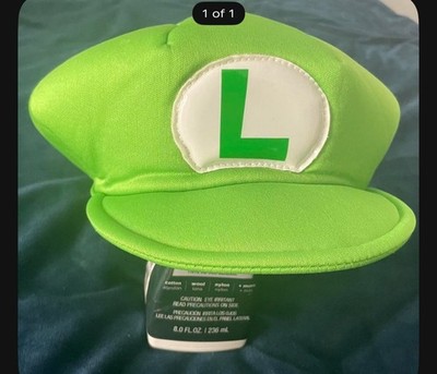 Super Mario Bros Luigi Cosplay Hat
