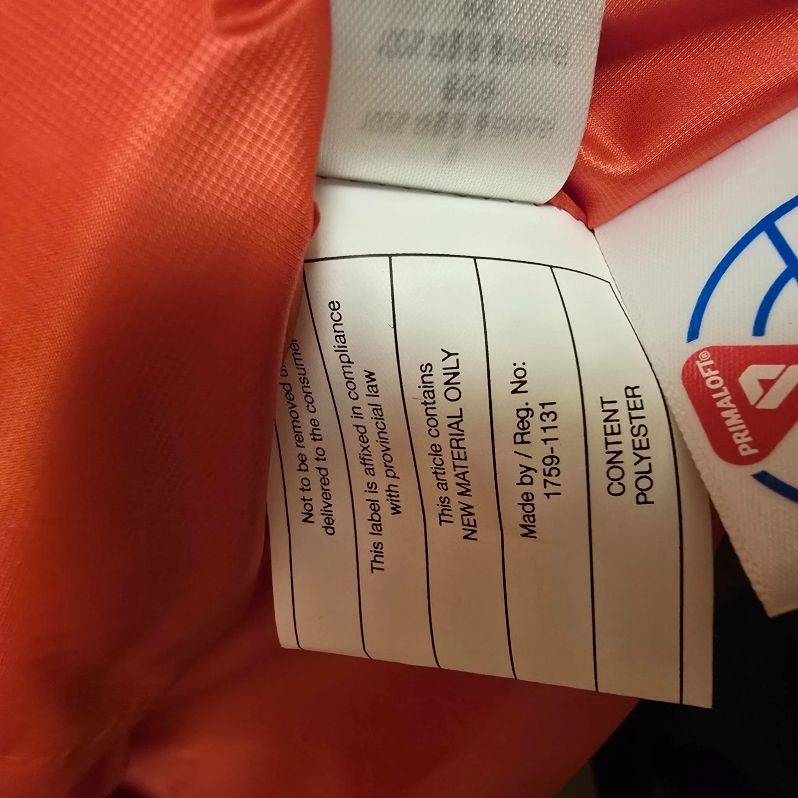 Patagonia Men’s Nano Puff Vest Metrics Orange NWOT XL Fall 2021 84242 Insulated - product detail image 5
