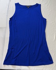Cable Gauge Womens Medium Blue Tank Top