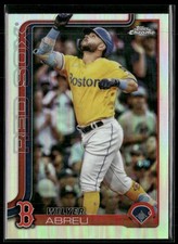2025 Topps #367 Wilyer Abreu Rainbow Foil