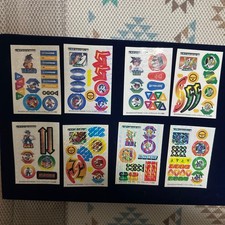 Bakuten Shoot Beyblade Initial Sticker Seal Set Of 7 Dress Up Stickers Takara To
