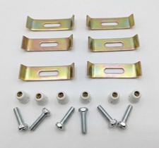 Fixing Clips Brackets Clamps Kit 6 for Stainless Steel Undermount Kitchen Sink 