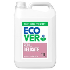 Ecover Delicate Laundry Detergent Refill, Laundry Washing Liquid, 111 Washes, 5L 4.92 per litre